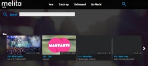 Melita NexTV search screen