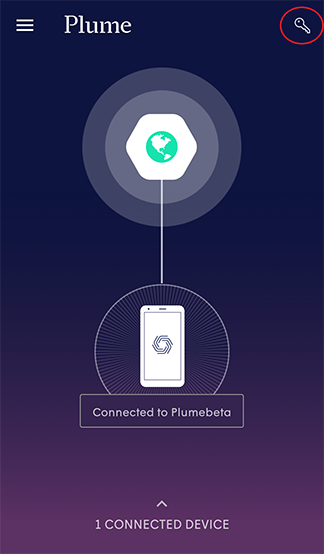 Plume App - key icon