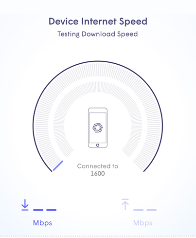 StellarWiFi speed test