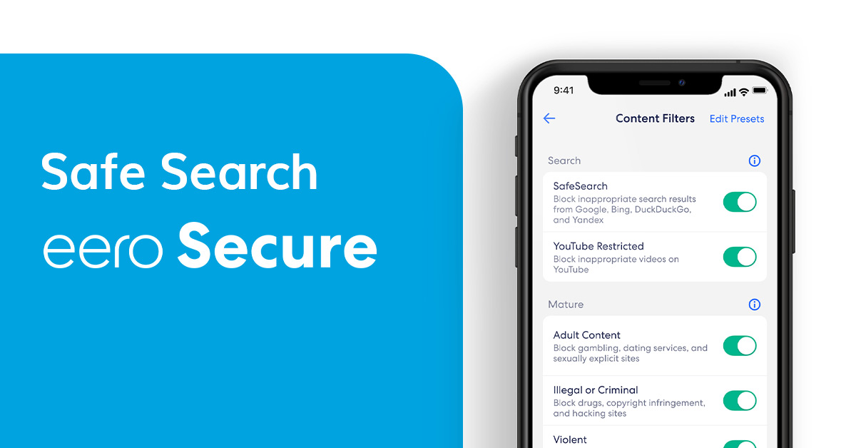 eero Secure – The online world and SafeSearch