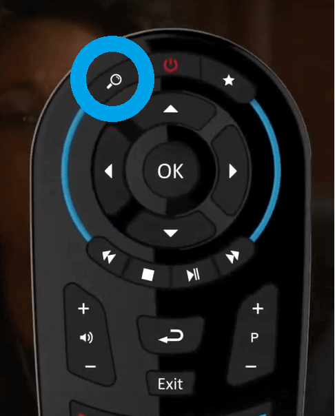 Remote control buttons 2 press play, rewind, fast forward, record