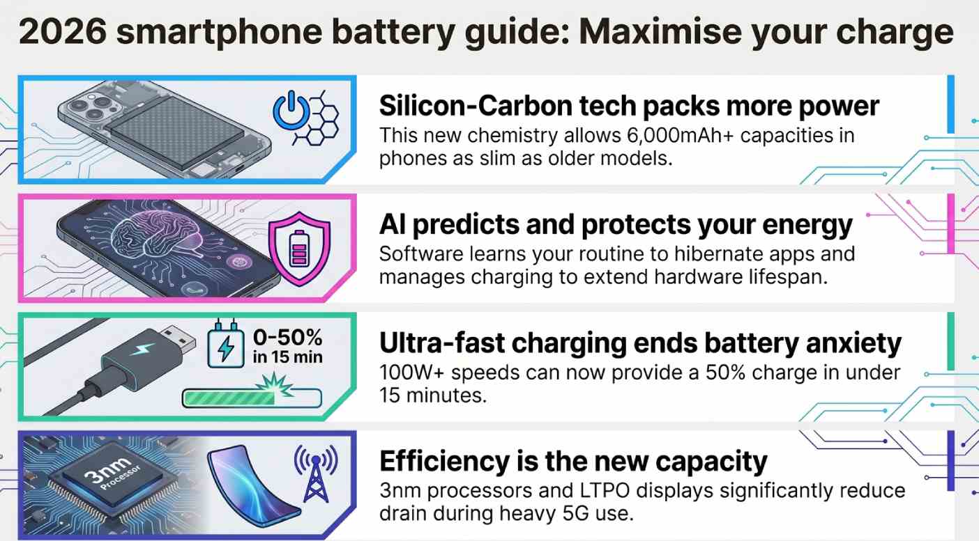 The 2026 Smartphone Battery Guide